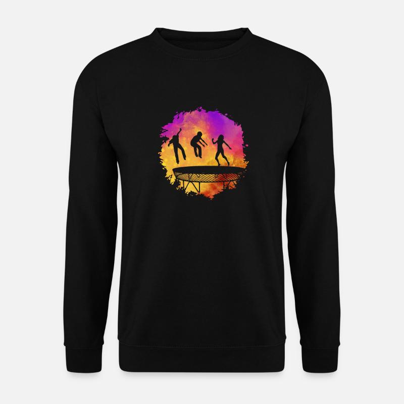 Trampoline - Unisex Sweatshirt - black