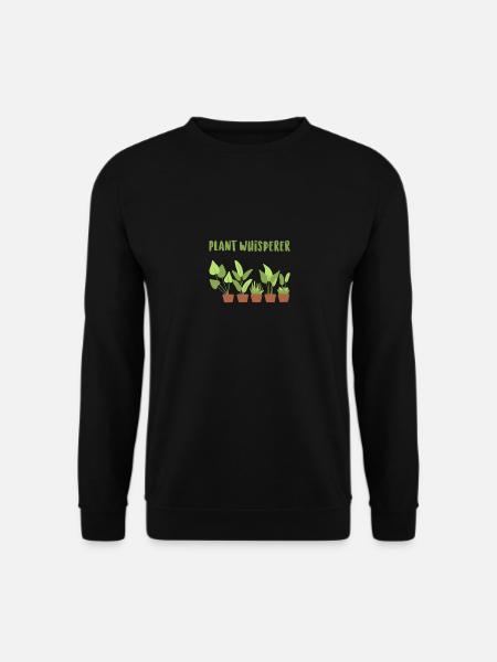 Plantes vertes - Sweat-shirt Unisexe - noir