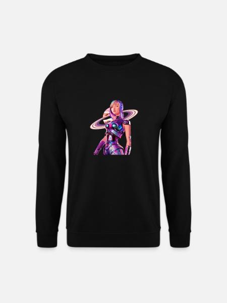 Space Girl 2 - Unisex Sweatshirt - black