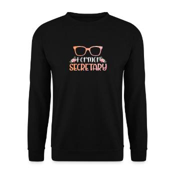 Ancien secrétaire - Sweat-shirt Unisexe - noir - Devant - Alina (178cm) & Michal (187cm)