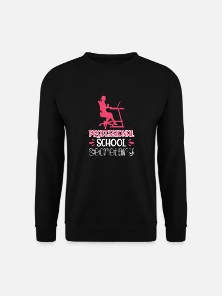Sekretärin der Berufsschule - Unisex Pullover - Schwarz