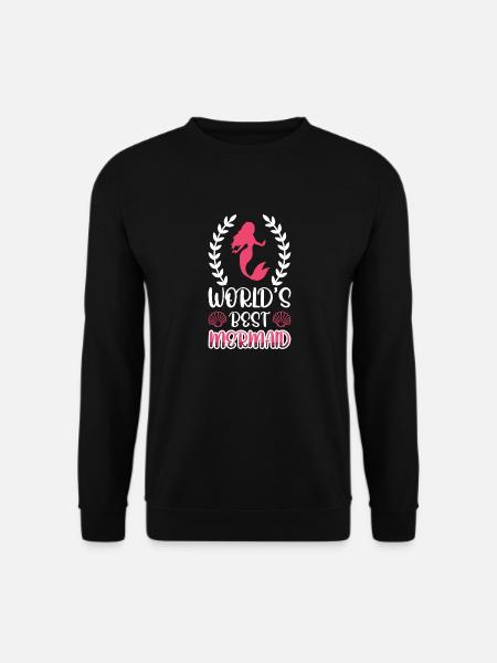 World's Best Mermaid - Unisex Sweatshirt - black