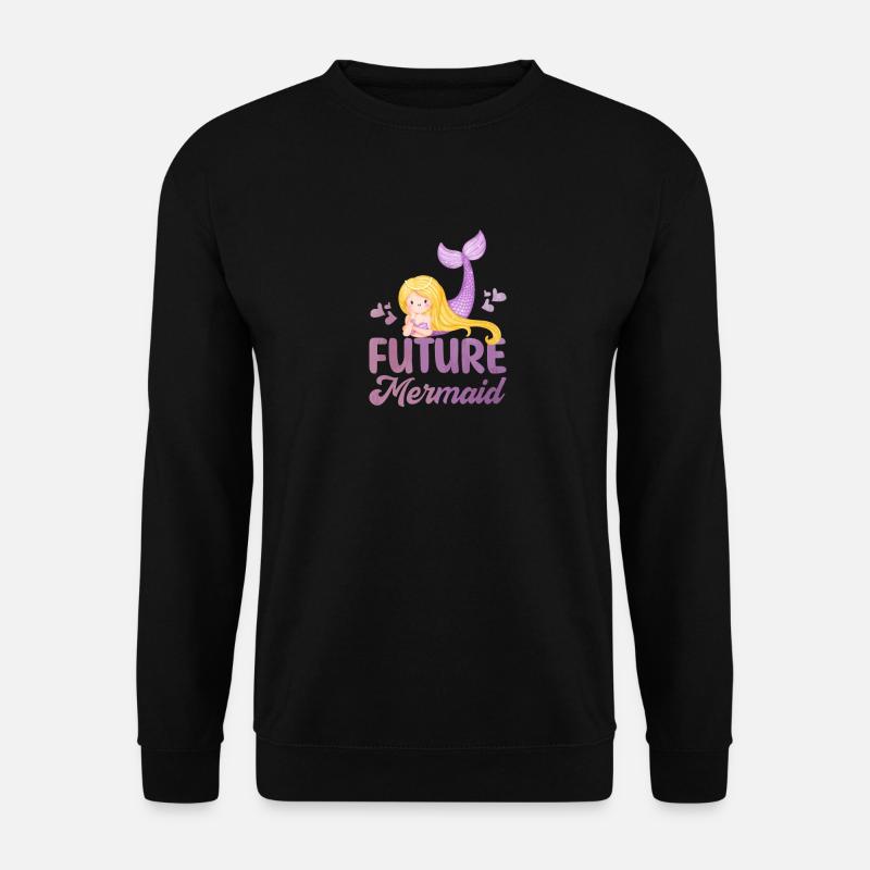 Future Mermaid - Unisex Sweatshirt - black