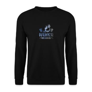 Ancienne Sirène - Sweat-shirt Unisexe - noir - Devant - Alina (178cm) & Michal (187cm)
