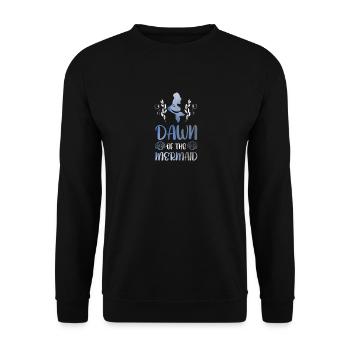 L’aube de la sirène - Sweat-shirt Unisexe - noir - Devant - Alina (178cm) & Michal (187cm)