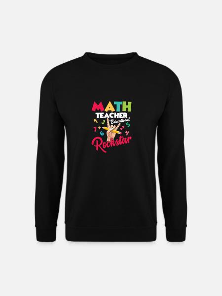 Math Teacher Summer Edition Education School - Sweat-shirt Unisexe - noir