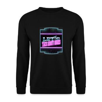 Blagues Cadeau d’anniversaire Chemise de comptable - Sweat-shirt Unisexe - noir - Devant - Alina (178cm) & Michal (187cm)