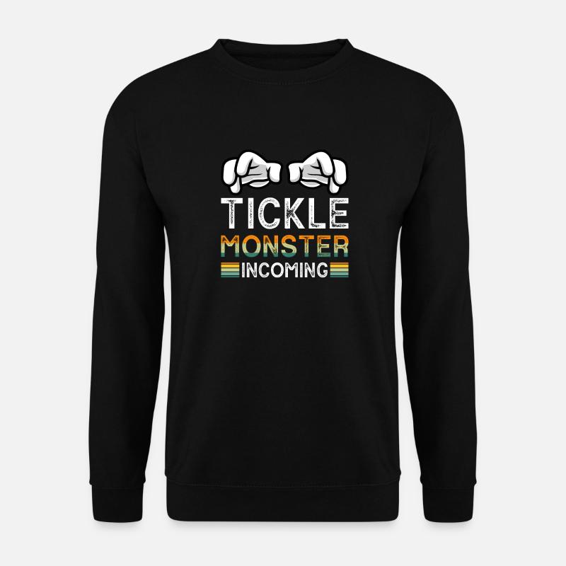 Tickle Monster eingehend - Unisex Pullover - Schwarz