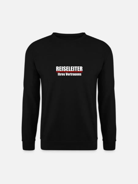 Reiseleiter Tourismus Tour-Guide Geschenk Reise - Unisex Pullover - Schwarz