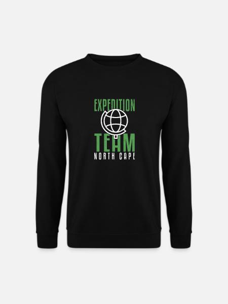 Nordkap/ North Cape team Rundreise design - Unisex Pullover - Schwarz