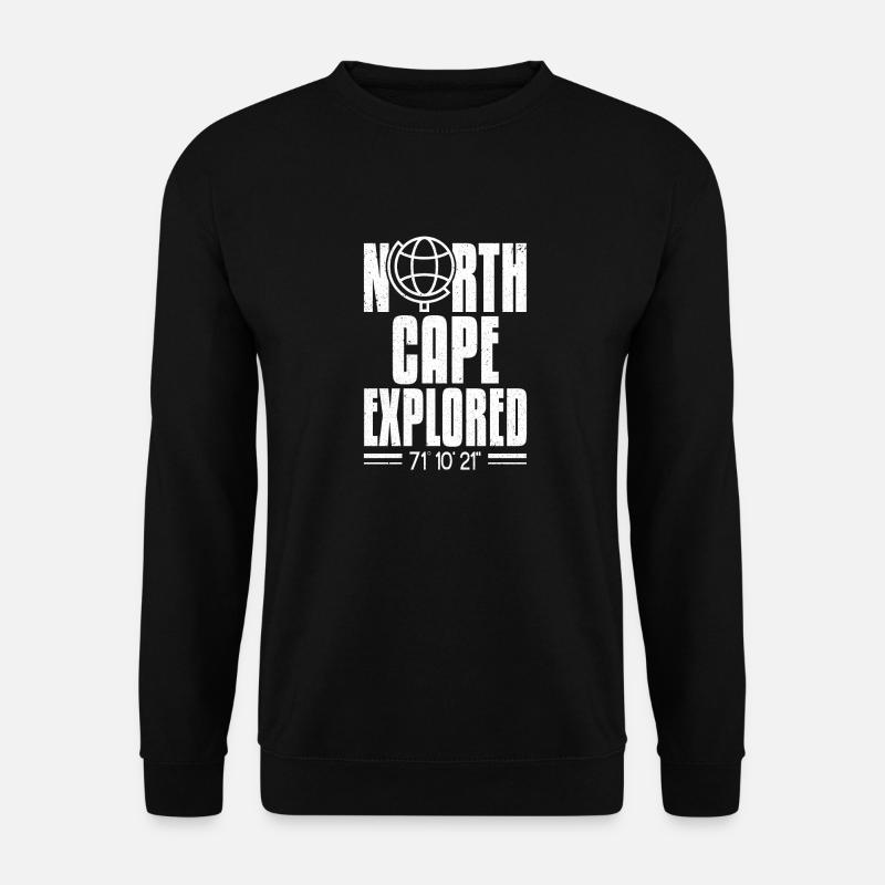 Nordkap/ North Cape team Rundreise design - Unisex Pullover - Schwarz