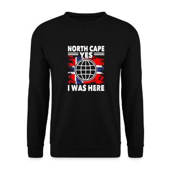 Nordkap/ North Cape team Conception aller-retour - Sweat-shirt Unisexe - noir - Devant - Alina (178cm) & Michal (187cm)