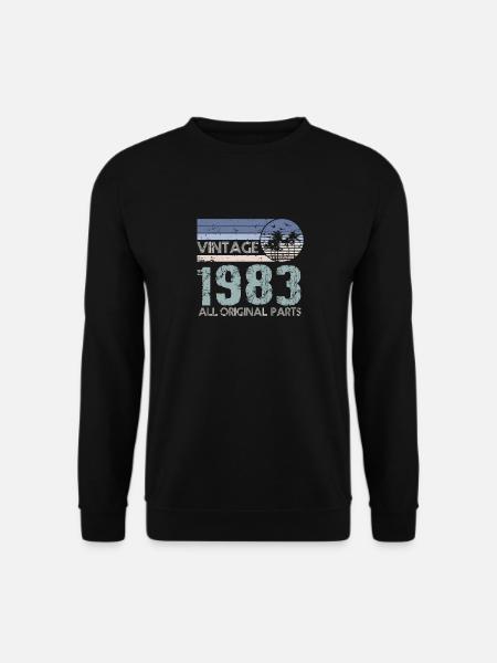 Limited Edition 1983 Vintage - Unisex Pullover - Schwarz
