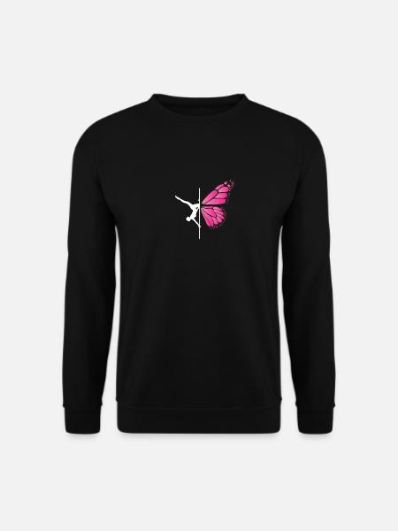 Stangen-Tänzerin Pole Dance | Stangen-Tanz Figur - Unisex Pullover - Schwarz