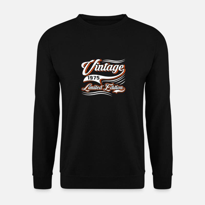 Edition Limitée 1975 Millésime - Sweat-shirt Unisexe - noir
