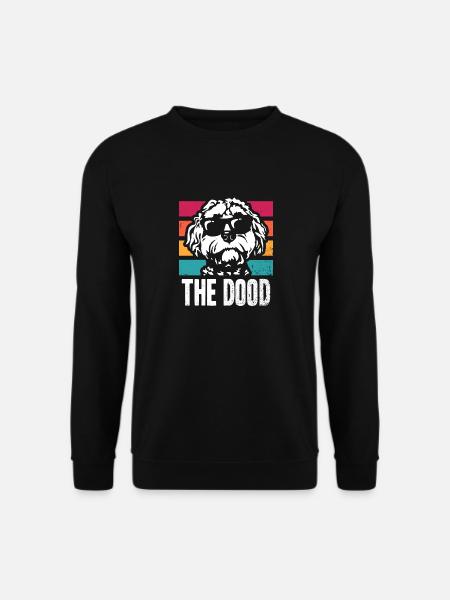The Dood Doodle Labradoodle Goldendoodle - Unisex Sweatshirt - black