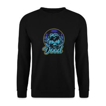 The Dood Doodle Labradoodle Goldendoodle - Unisex Sweatshirt - black - Front - Alina (178cm) & Michal (187cm)