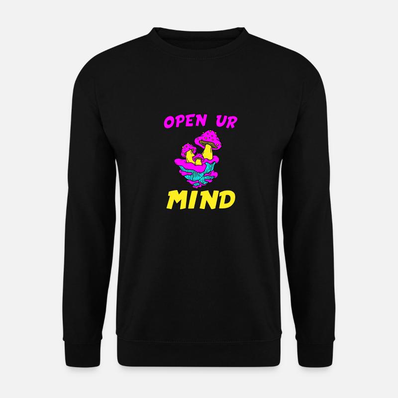 Open your mind - Unisex Sweatshirt - black