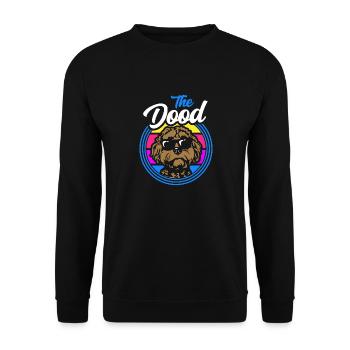 The Dood Doodle Labradoodle Goldendoodle - Unisex Sweatshirt - black - Front - Alina (178cm) & Michal (187cm)