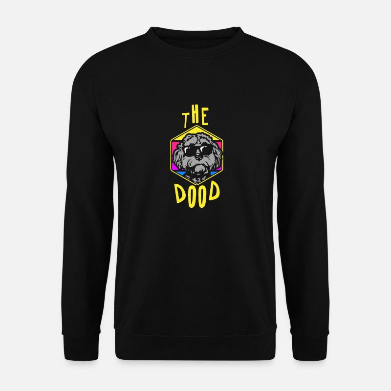 Le Dood Doodle Labradoodle Goldendoodle - Sweat-shirt Unisexe - noir