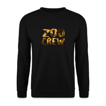 Zoo Crew Zookeepers Wildlife Safari Wildlife - Unisex Sweatshirt - black - Front - Alina (178cm) & Michal (187cm)