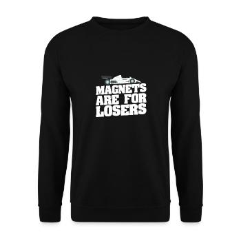 RC Car Slot Racing Slot Car Racing Slot Auto - Unisex Sweatshirt - black - Front - Alina (178cm) & Michal (187cm)