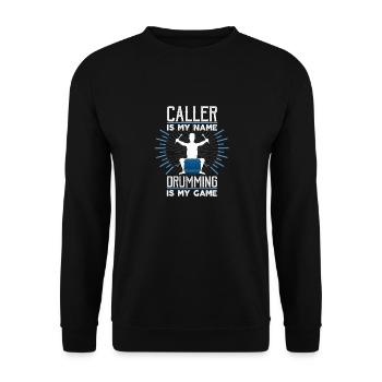 Viking Nordic Dragon Boat - Unisex Sweatshirt - black - Front - Alina (178cm) & Michal (187cm)