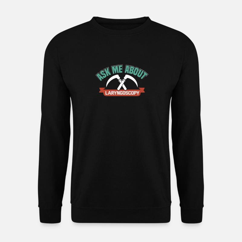 Narkosearzt Anästhesiearzt Anästhesie - Unisex Pullover - Schwarz