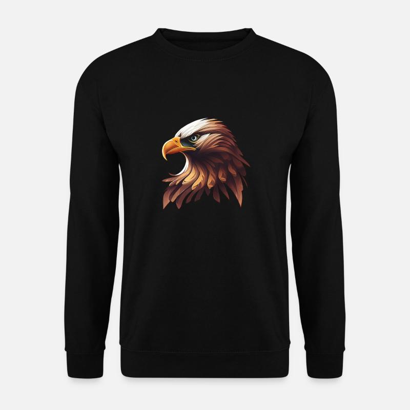 Eagle - Eagle's Head - Unisex Sweatshirt - black