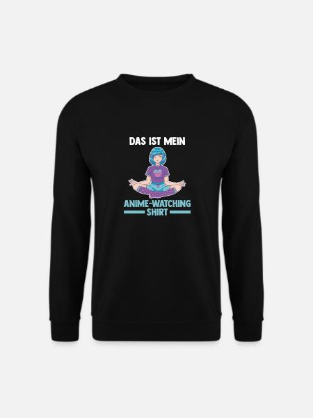 Anime - Unisex Pullover - Schwarz