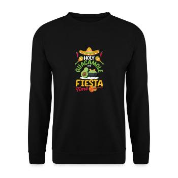 Cinco De Mayo Mexican Food Lovers Sacred - Unisex Sweatshirt - black - Front - Alina (178cm) & Michal (187cm)