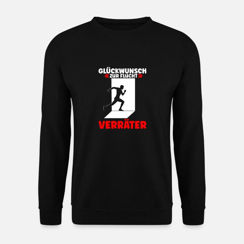 Jobwechsel Abschied Letzter Arbeitstag Beruf Arbei - Unisex Pullover - Schwarz