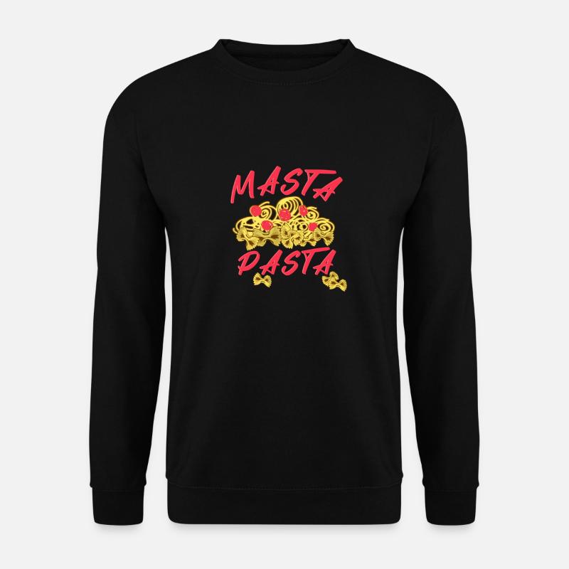 Meister der Pasta - Unisex Pullover - Schwarz