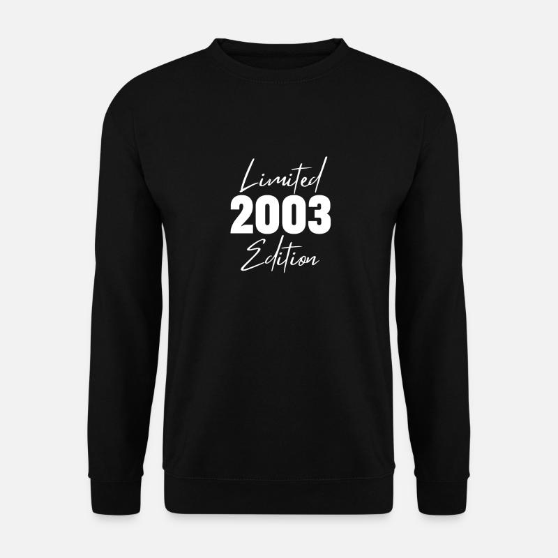 2003 Édition Limitée - Sweat-shirt Unisexe - noir