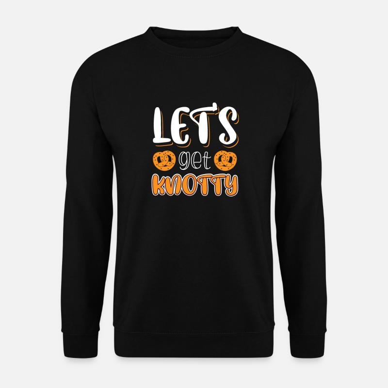 Lets get knotty - Unisex Sweatshirt - black