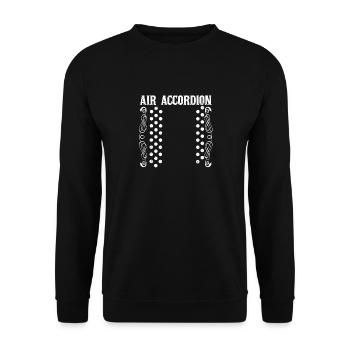 Air Accordion Cinco De Mayo Fiesta Mexicain - Sweat-shirt Unisexe - noir - Devant - Alina (178cm) & Michal (187cm)
