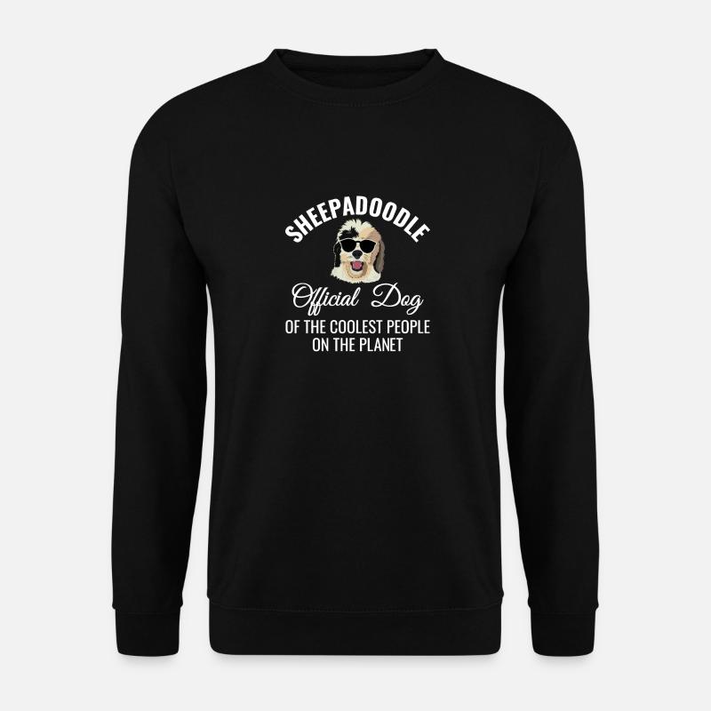 Sheepadoodle Doodle Dog - Sweat-shirt Unisexe - noir