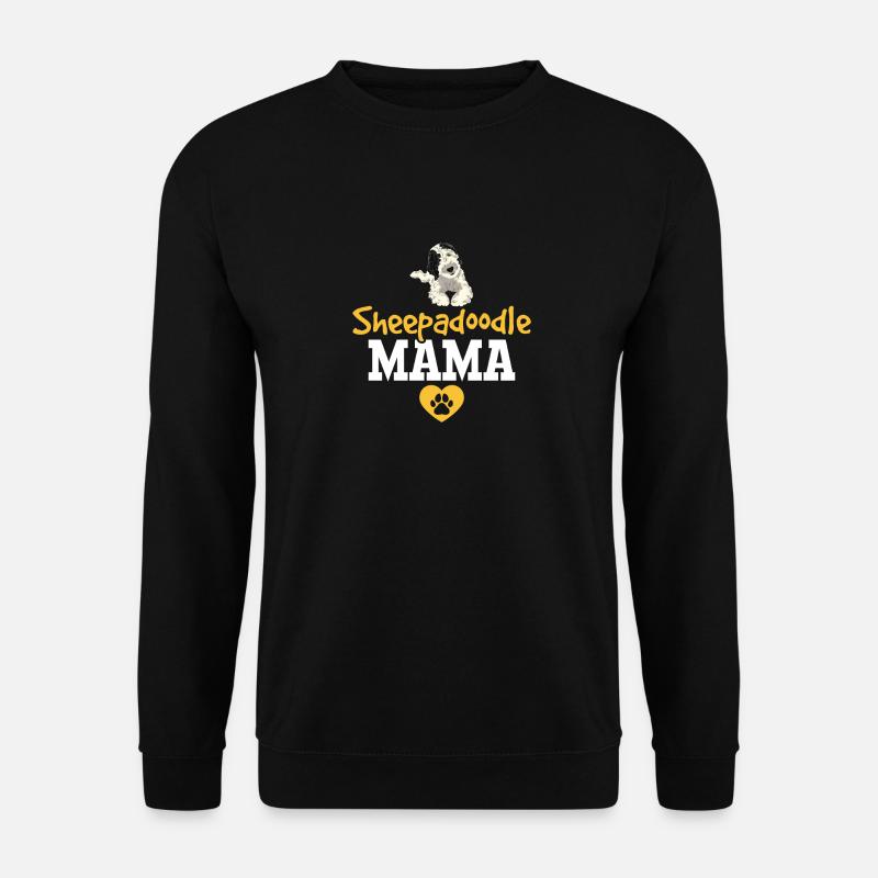 Sheepadoodle Doodle Dog - Sweat-shirt Unisexe - noir