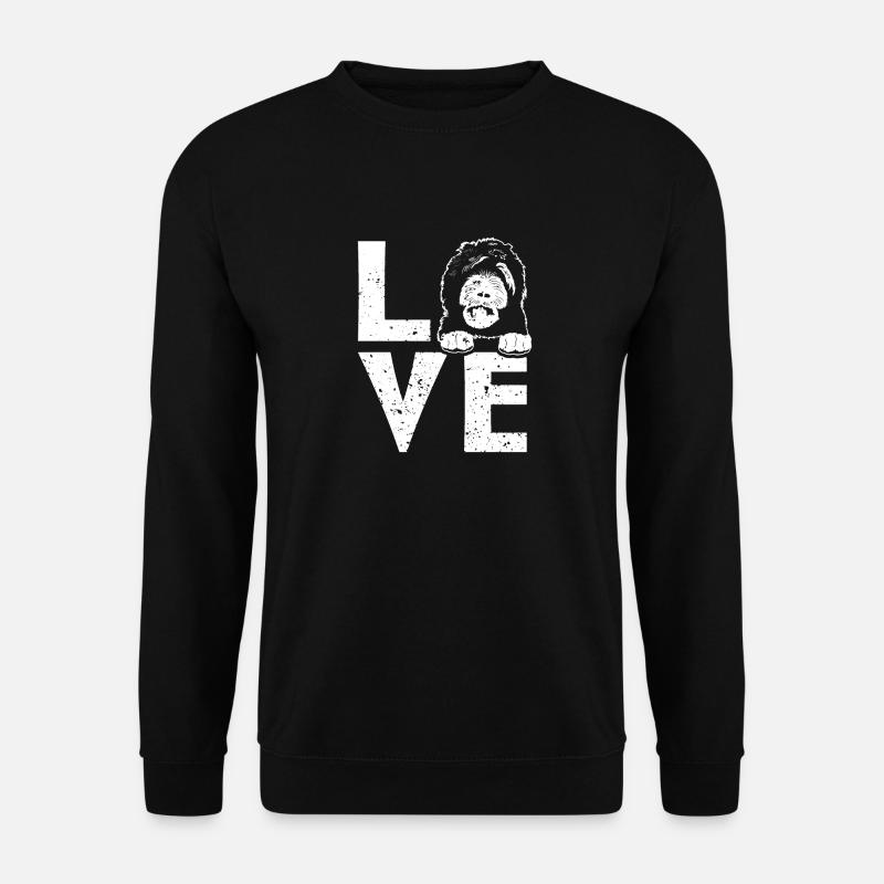 Sheepadoodle Doodle Hund - Unisex Pullover - Schwarz