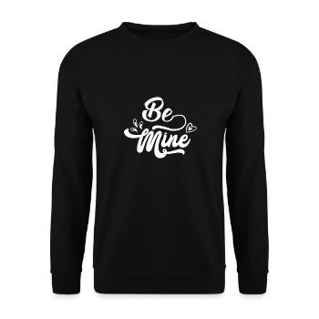 Sois à moi - Sweat-shirt Unisexe - noir - Devant - Alina (178cm) & Michal (187cm)