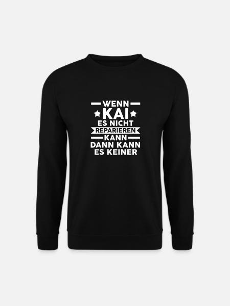 Kai - Unisex Pullover - Schwarz