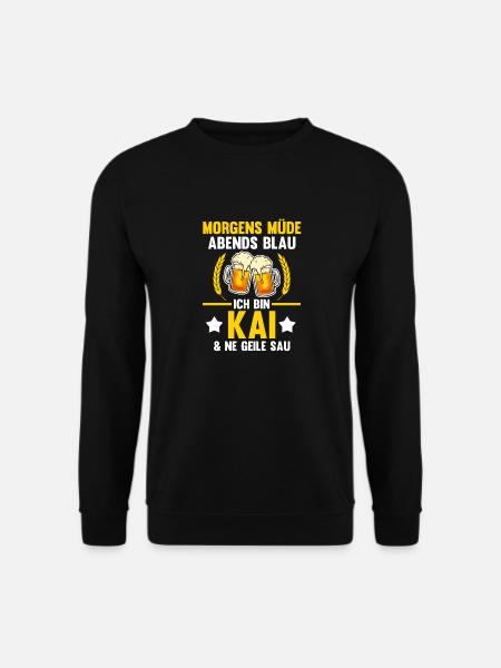 Kai - Unisex Pullover - Schwarz