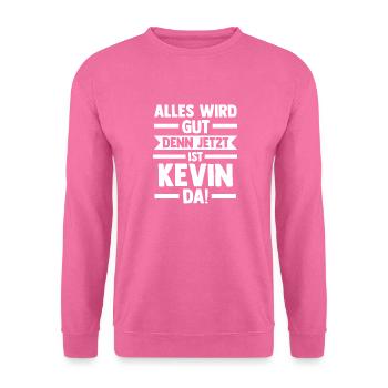 Kevin - Unisex Pullover - Pink - Vorne