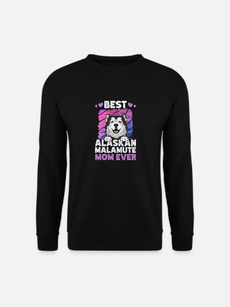 Alaskan Malamute Hund - Unisex Pullover - Schwarz