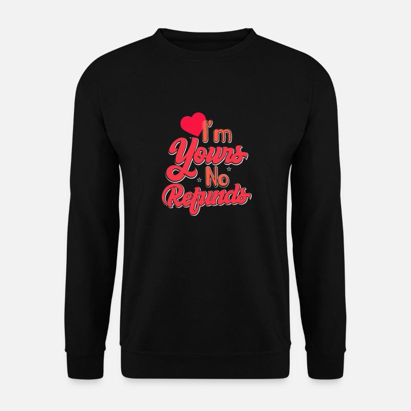 Ich bin deins - Unisex Pullover - Schwarz