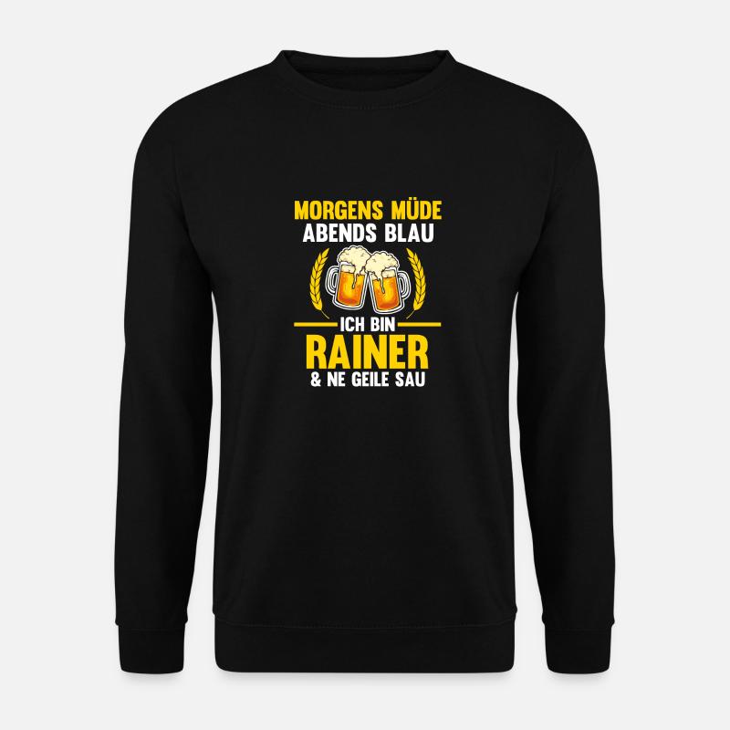 Rainer - Unisex Pullover - Schwarz