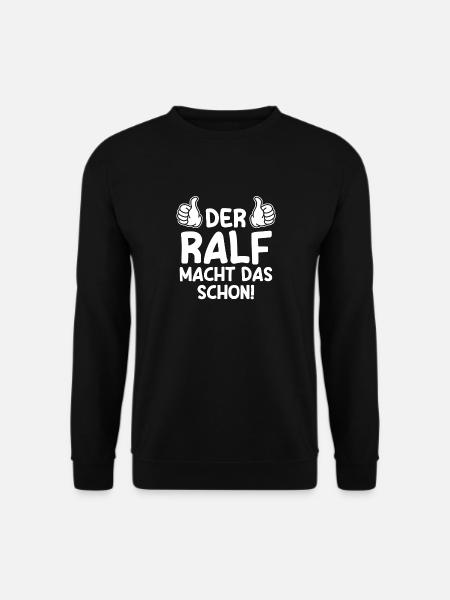 Ralf - Unisex Pullover - Schwarz