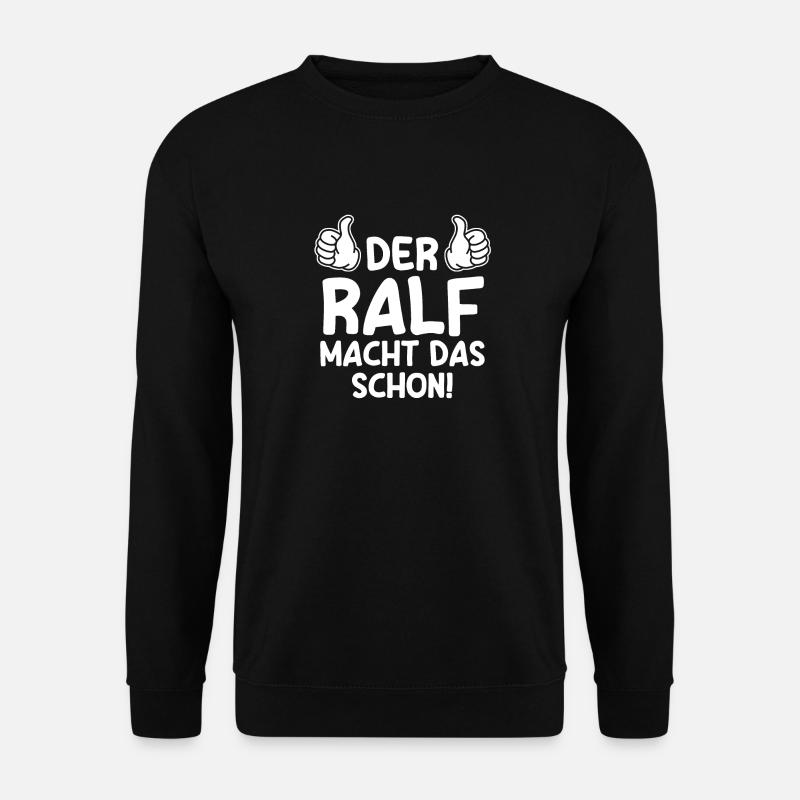 Ralf - Unisex Pullover - Schwarz