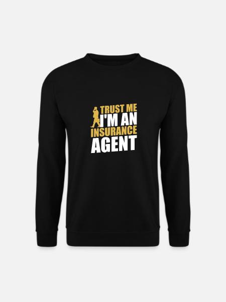 Insurance Agent Appraiser Insurance Broker - Unisex Sweatshirt - black