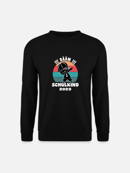 Bääm! Schulkind 2023 Einschulung Schulanfang - Unisex Pullover - Schwarz